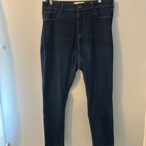 435J Jordache Women's Dark Blue Skinny Jeans